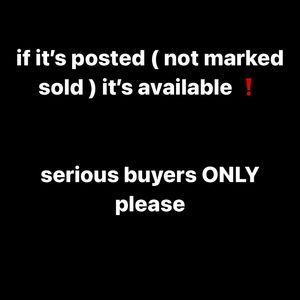 serious buyers only !